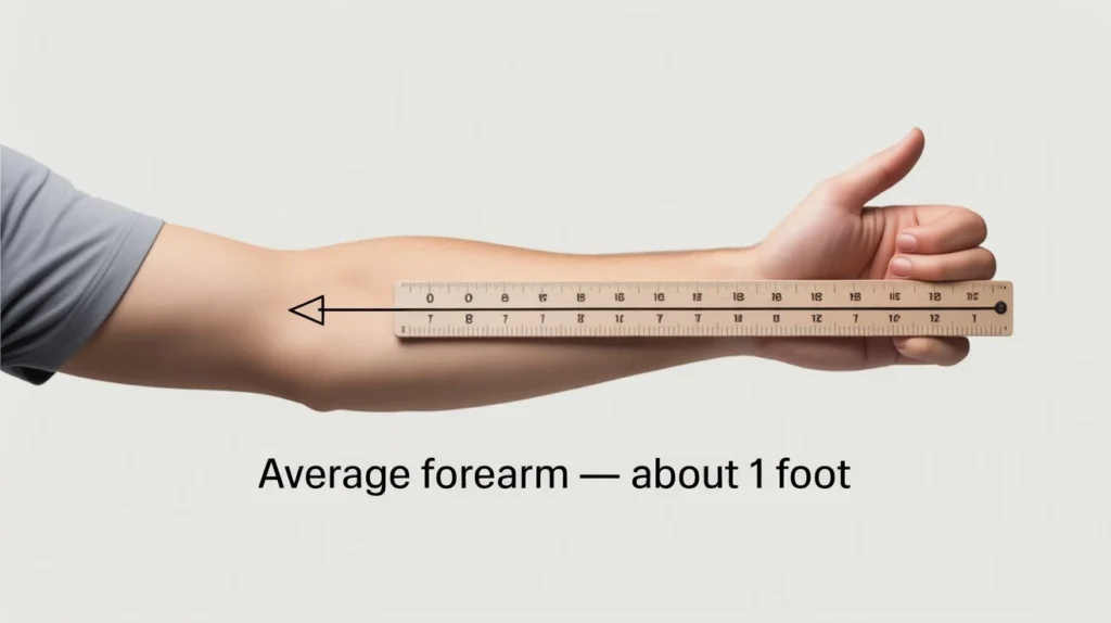 Adult Human Forearm (Elbow to Wrist)