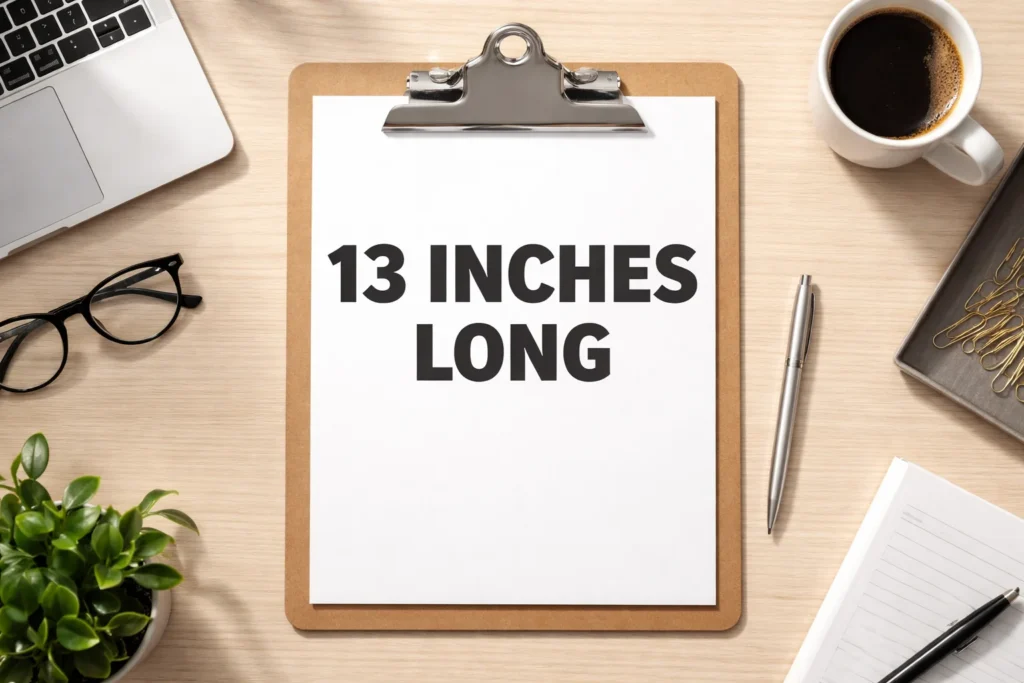 15 Common Things That Are 13 Inches Long