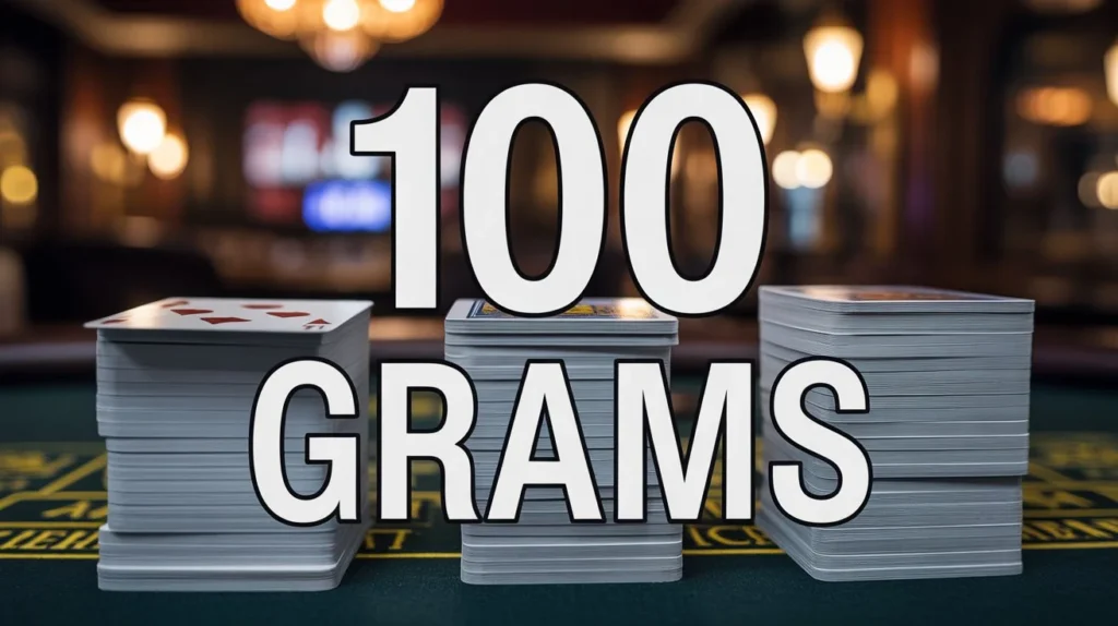 real-life things that are 100 grams