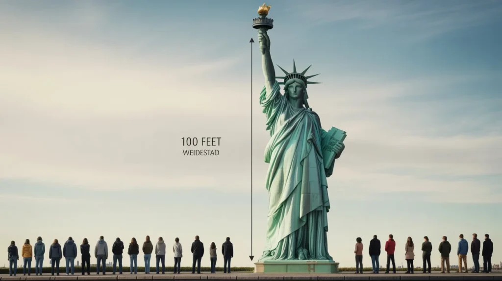 objects that are 100 feet tall
