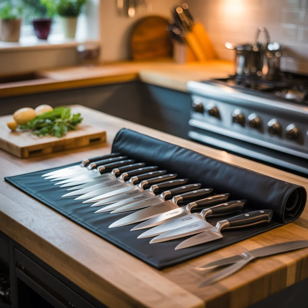Professional Chef's Knife Roll