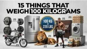 15 Everyday Things That Weigh 100 Kilograms (220 lbs) – Real-Life Examples & Weight Comparisons