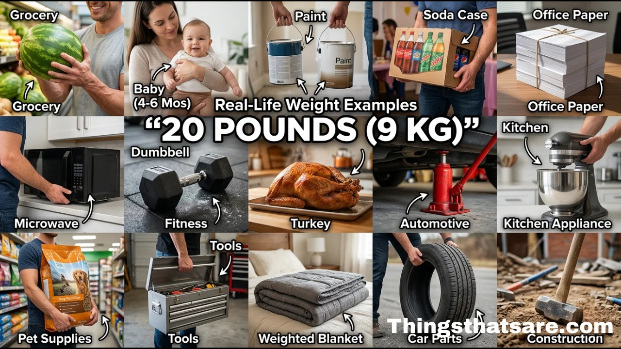 15 Surprising Things That Weigh 20 Pounds (Easy Size Comparison Guide)