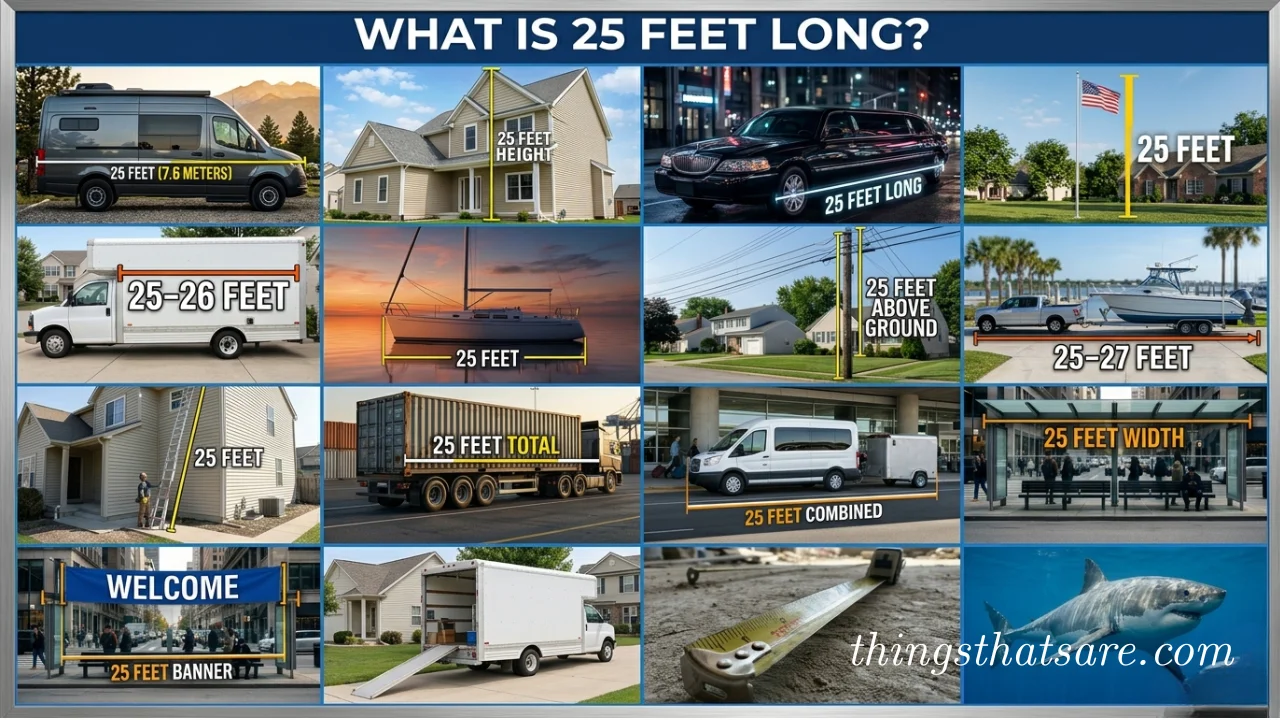 Things That Are Exactly 25 Feet Long