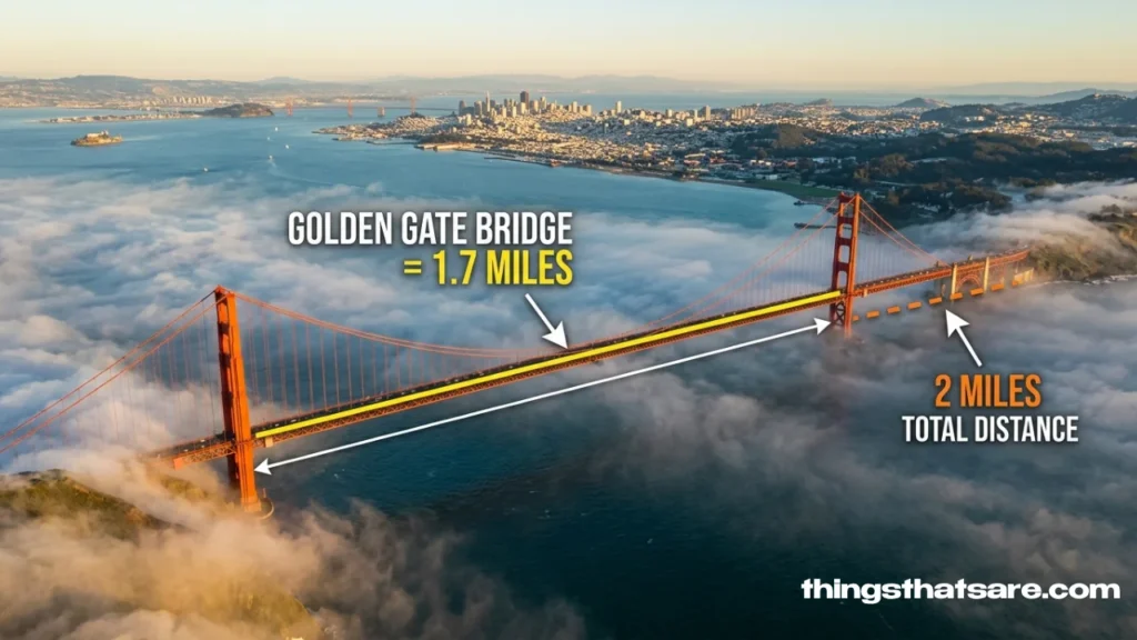 The Golden Gate Bridge walking path