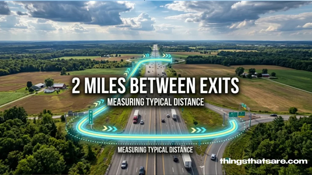 Two miles of interstate highway 