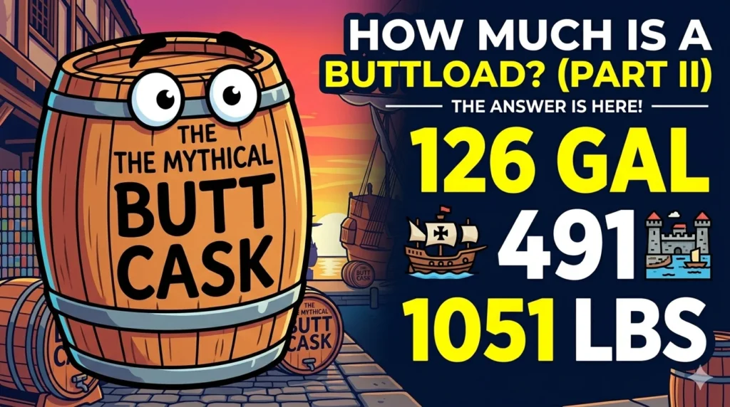 Buttload vs. Hogshead vs. Tun — The Full Barrel Measurement Hierarchy