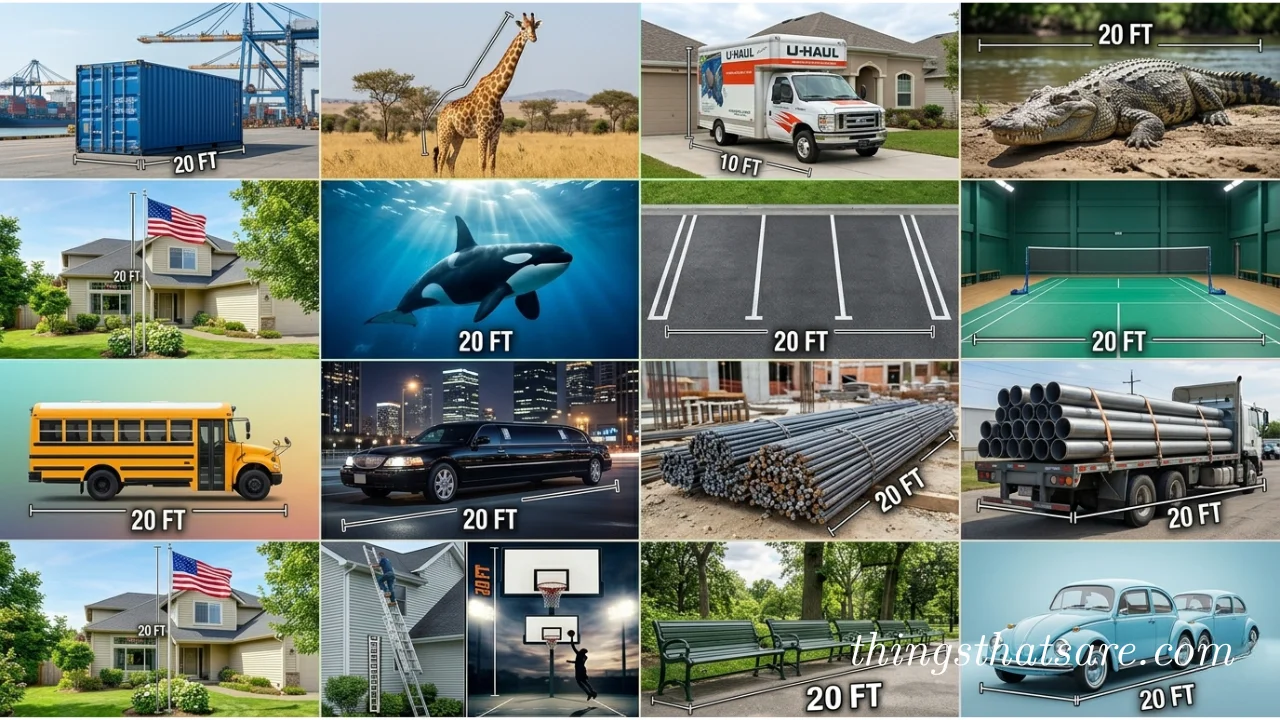 17 Everyday Objects That Are 20 Feet Long – Shocking Size Comparisons!