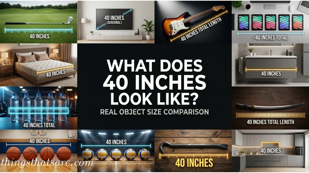 12 Common Things That Measure 40 Inches (Will Shock You)