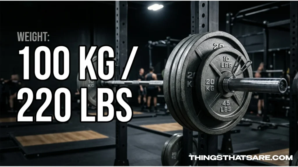 Olympic Barbell with Weight Plates