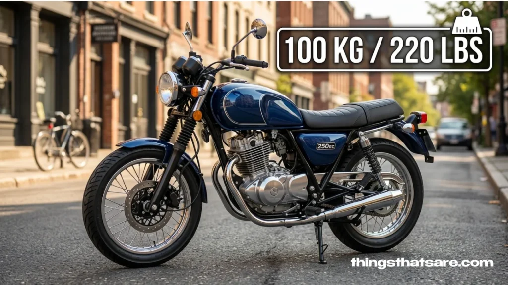 Small Motorcycle or Scooter