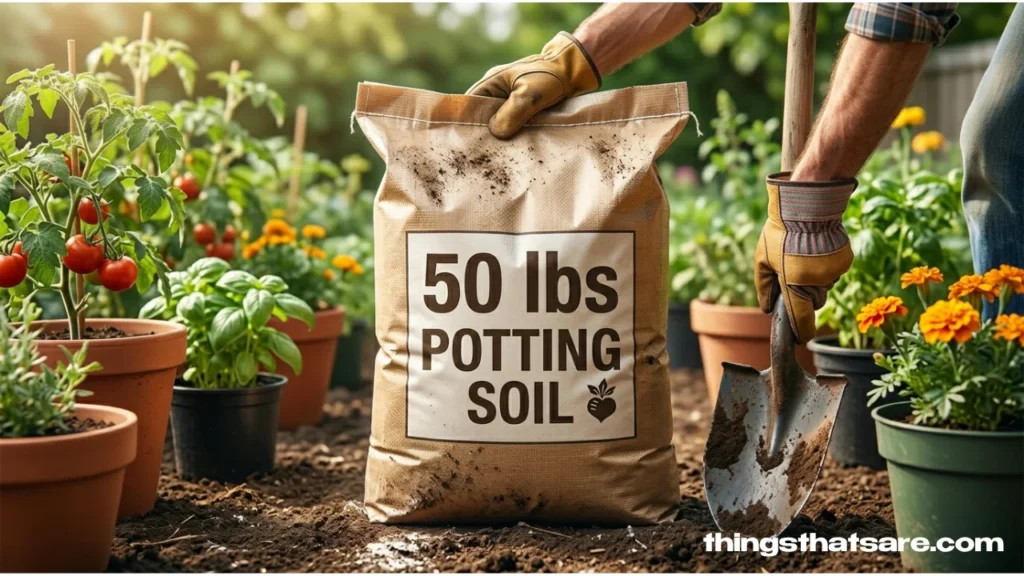 Bag of Potting Soil