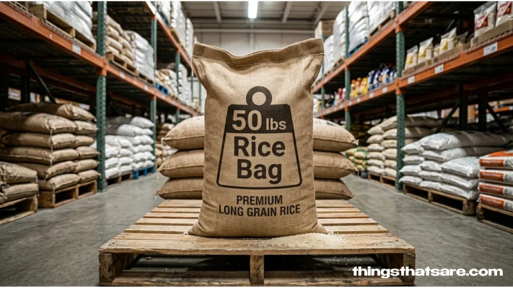 Large Commercial Bag of Rice