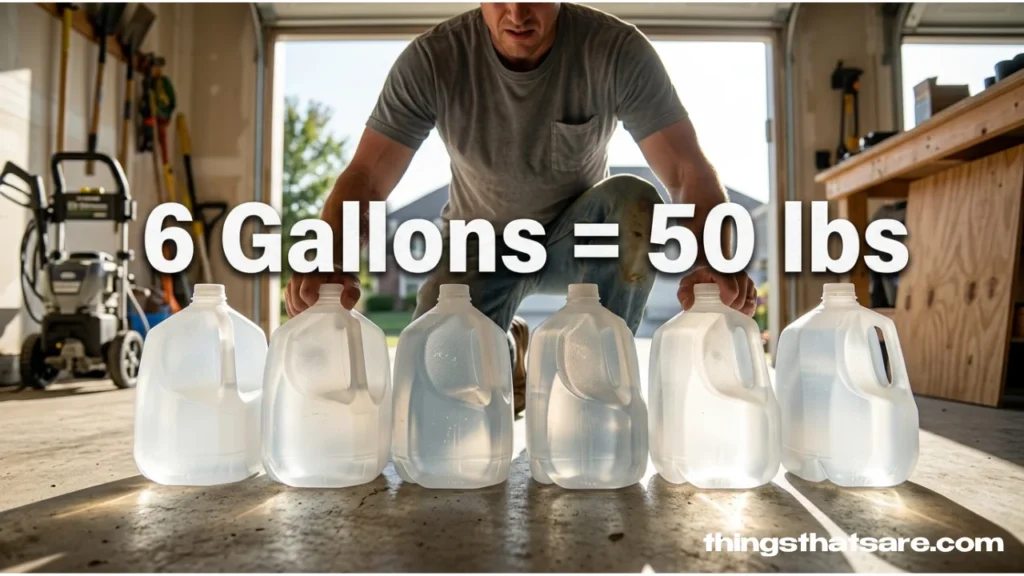 Six Gallons of Water