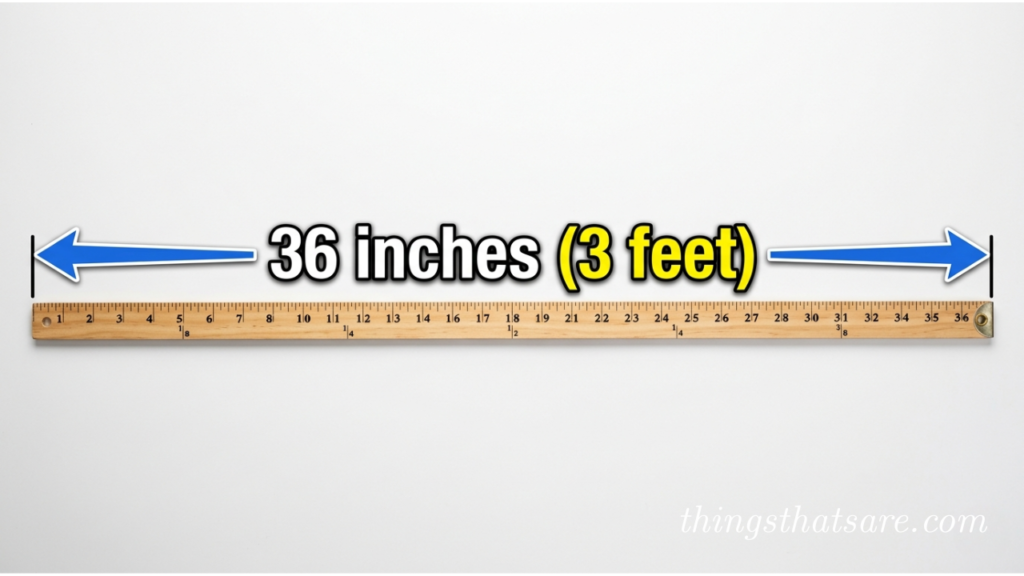 Common Things That Are Exactly 3 Feet Long