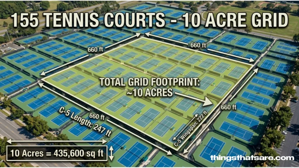 155 Tennis Courts