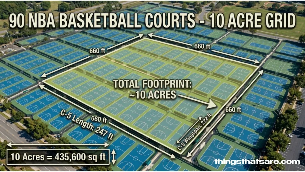 90 NBA Basketball Courts