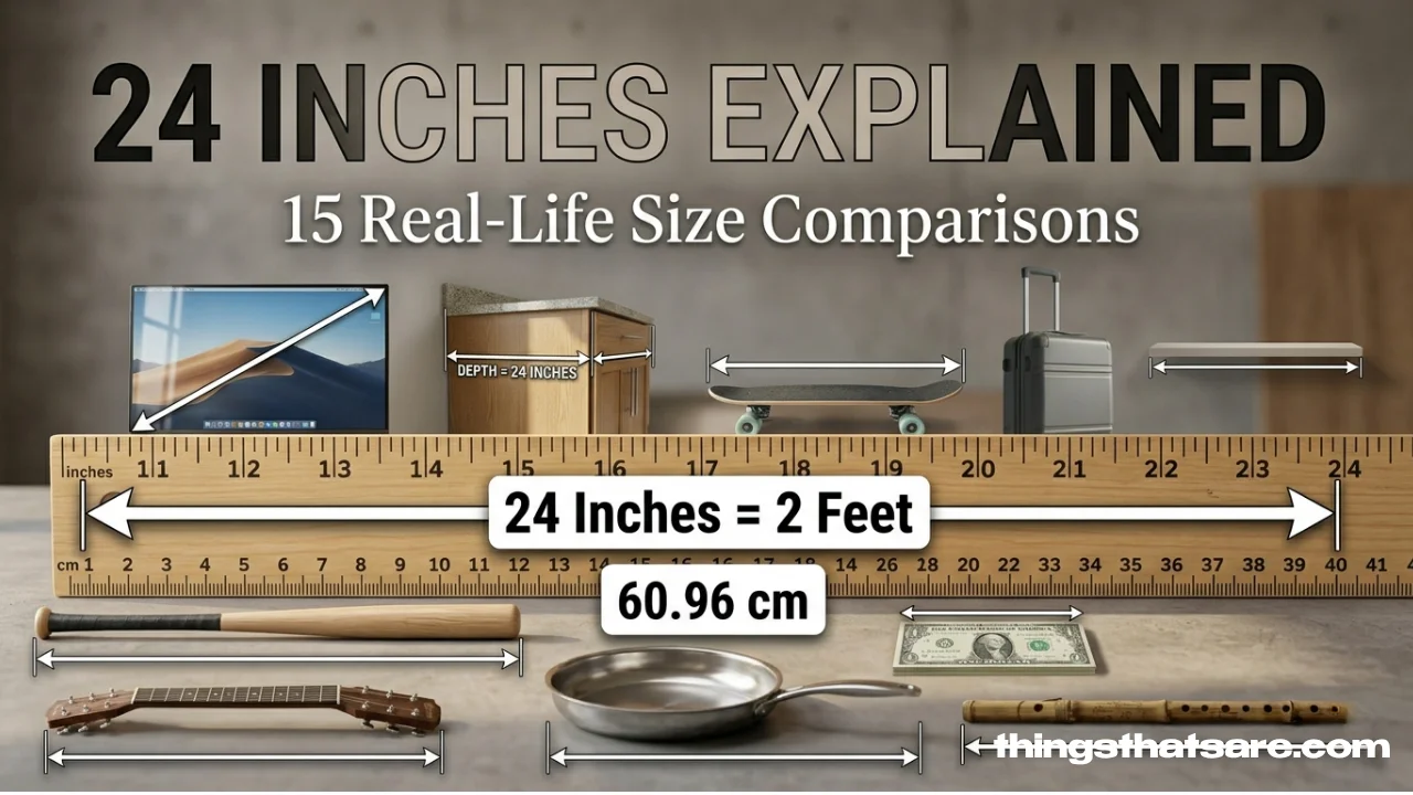 15 Common Things That Measure 24 Inches Long (Real-Life Size Comparisons You Can Easily Visualize)