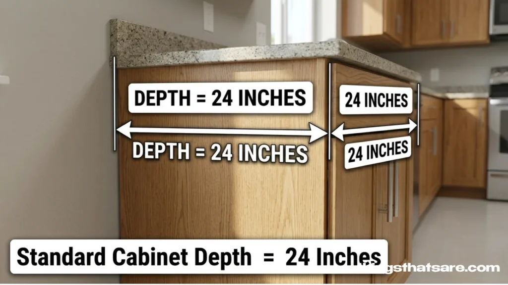 Standard Kitchen Base Cabinet Depth