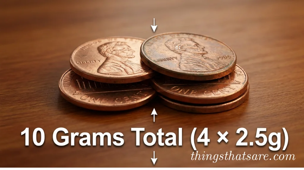  Items That Weigh 10 Grams 