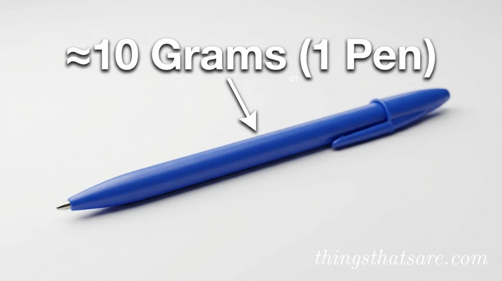  Items That Weigh 10 Grams 