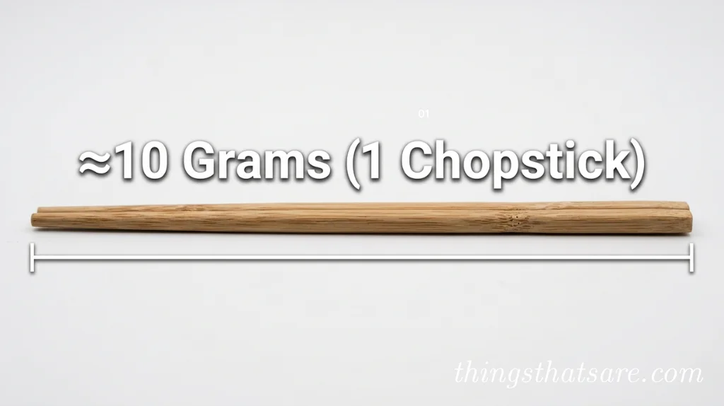  Items That Weigh 10 Grams 