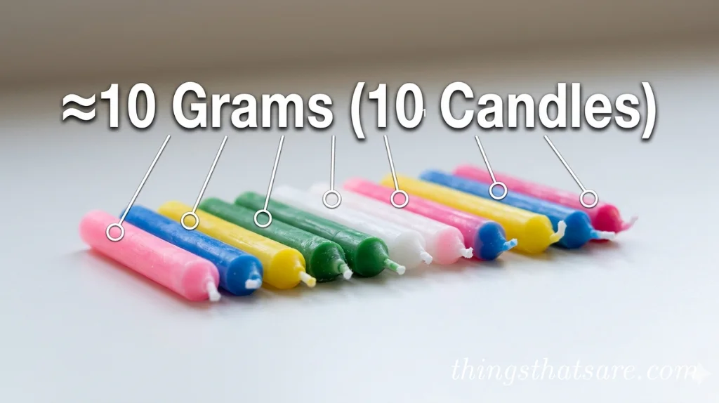 Items That Weigh 10 Grams 