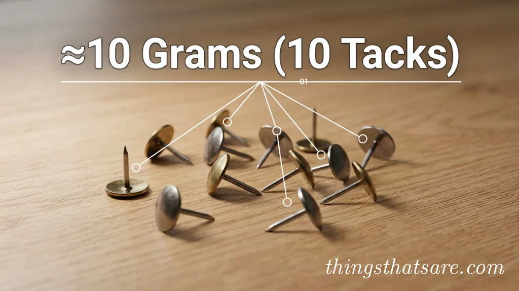  Items That Weigh 10 Grams 