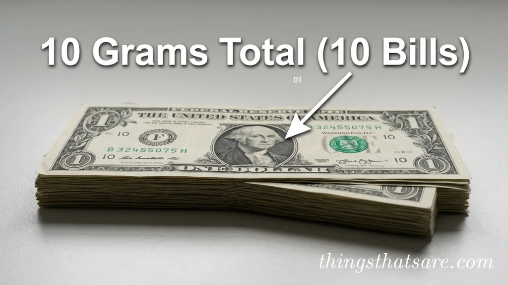  Items That Weigh 10 Grams 