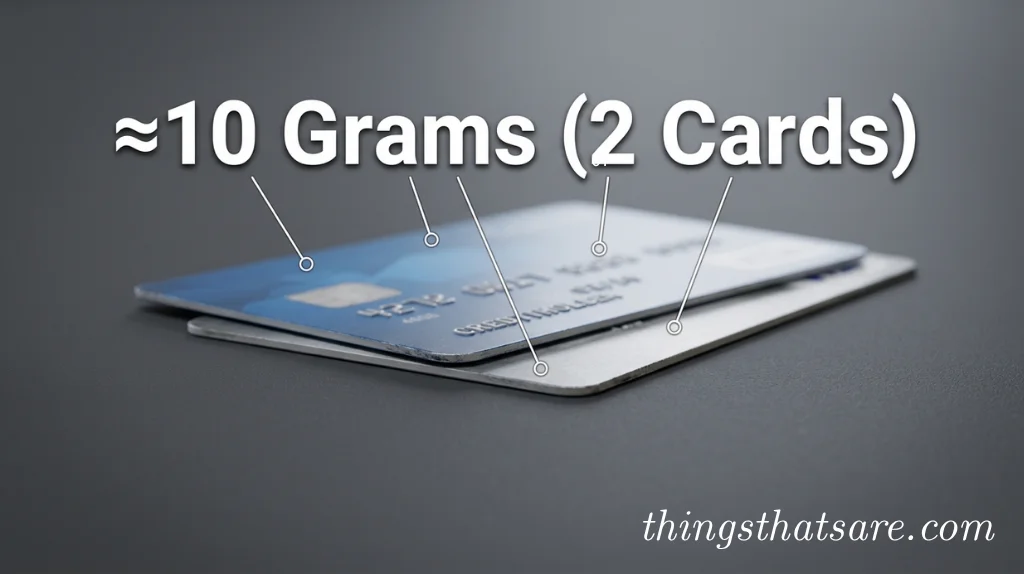  Items That Weigh 10 Grams 